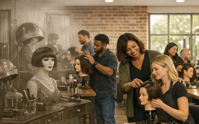 The Women Who Shocked the World by Cutting Their Hair Short — And the Career That Makes It Possible Every Day